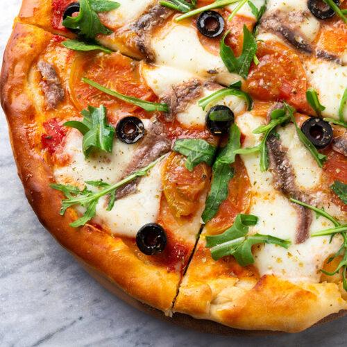 Pizza aux anchois