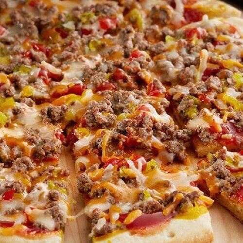 Recette de Pizza Cheeseburger