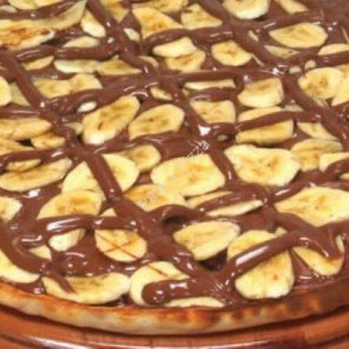 Recette pizza chocolat banane
