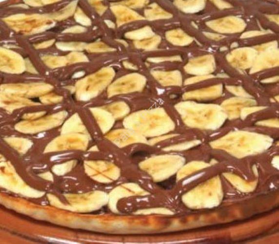 Recette pizza chocolat banane