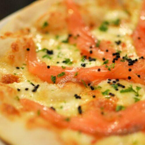 Recette pizza Saumon