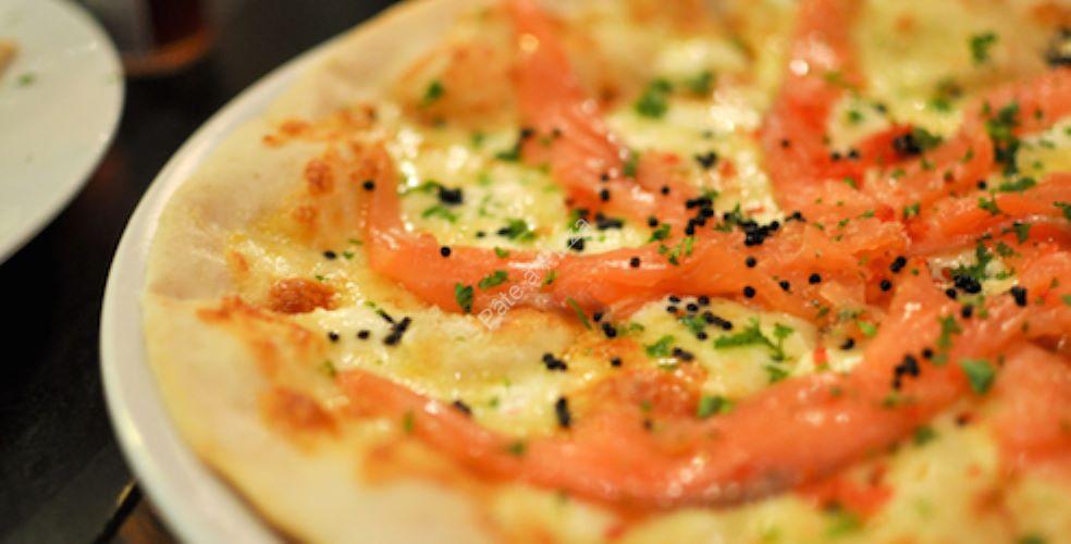 Recette pizza Saumon