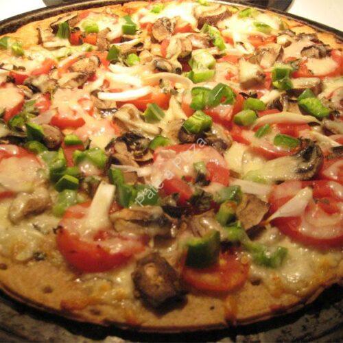 Recette pizza végétarienne
