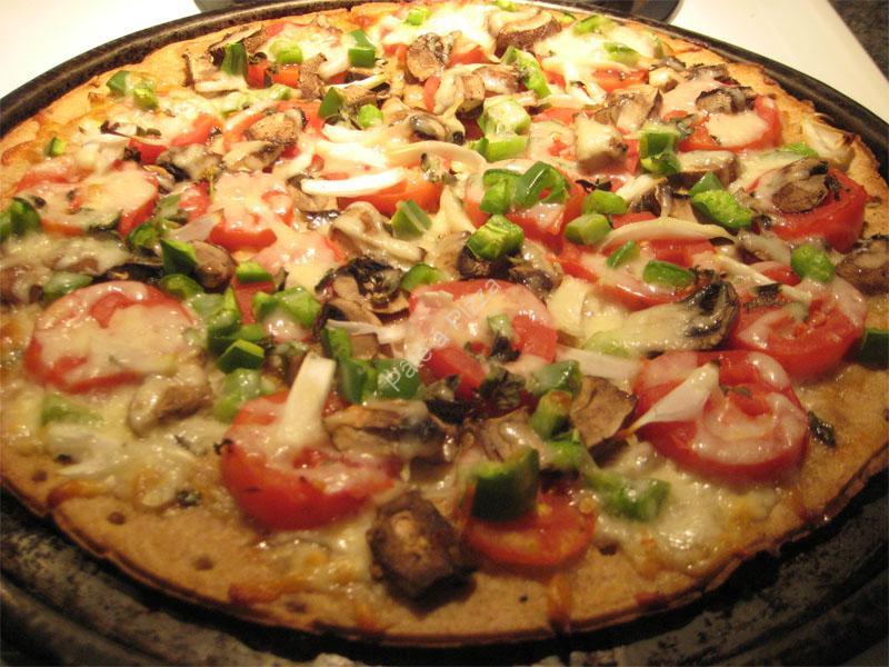 Recette pizza végétarienne